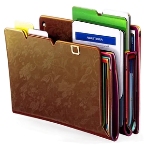 Business File Folder PNG 06132024