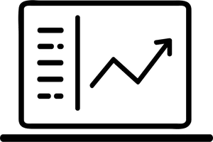 Business Growth Chart Icon PNG image