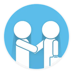 Business Handshake Icon PNG image