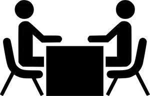 Business Meeting Silhouette PNG image