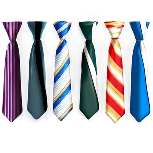 Business Necktie Collection Png Dqp PNG image