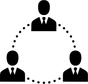 Business Network Icon PNG