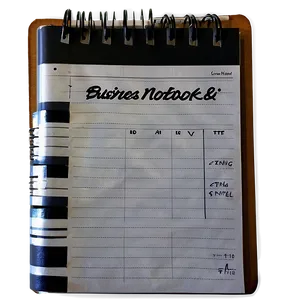 Business Notebook PNG 05252024 PNG