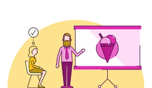 Business Presentation Graphic PNG image