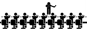 Business Presentation Silhouette PNG