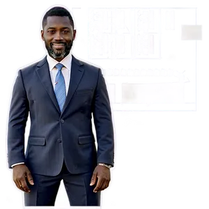 Business Suit For Meetings PNG Wxk