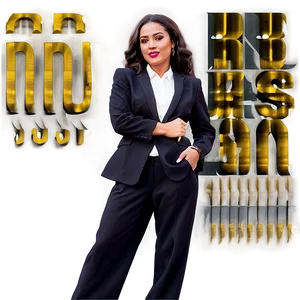 Business Suit For The Empowered Woman PNG Yjd PNG