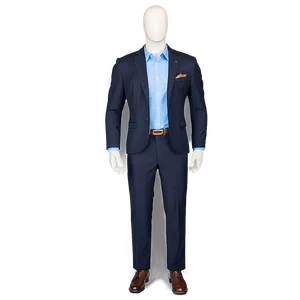Business Suit With Pocket Square PNG Puv68 PNG