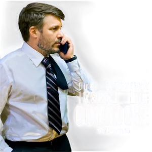 Businessman Phone Call
