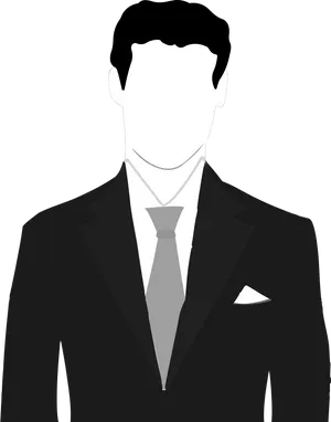 Businessman Silhouette Vector PNG image