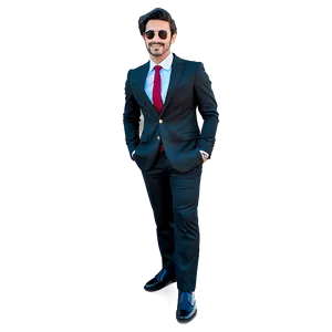 Businessman Suit Style Png 06262024 PNG image