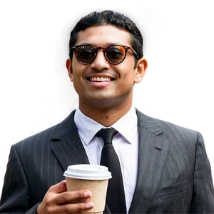 Businessman With Coffee PNG 95 PNG