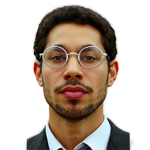 Businessman With Glasses PNG Hyg87 PNG