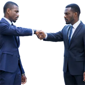 Businessmen Handshake Agreement PNG image