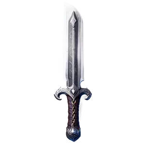 Buster Sword On White Background Png 06202024 PNG image