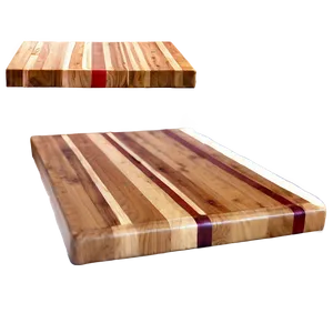 Butcher Block Wood Board PNG 18 PNG