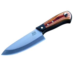 Butcher Knife In 3d PNG 06132024
