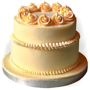 Buttercream Wedding Cake PNG Sng7 PNG