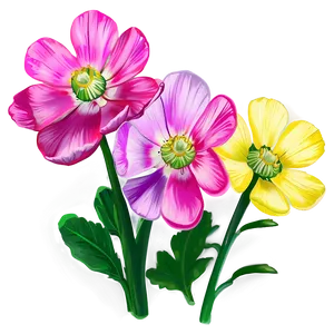 Buttercup Cluster PNG 06252024