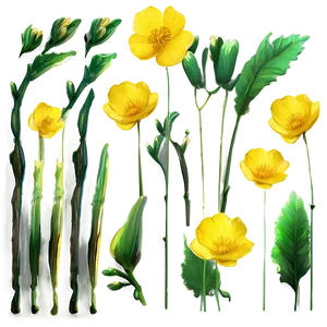 Buttercup Garden PNG 66 PNG