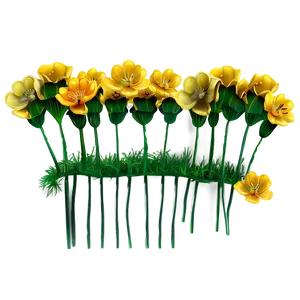 Buttercup Meadow Scene PNG Ypp60 PNG
