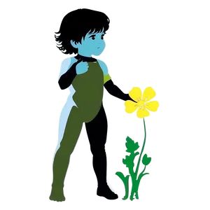 Buttercup Silhouette PNG Hcu