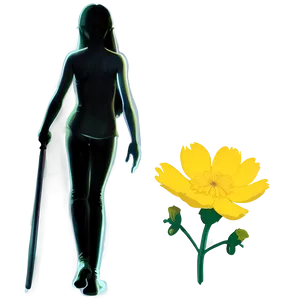 Buttercup Sketch PNG 06252024