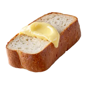 Buttered Bread Slice PNG Mex