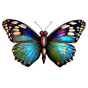Butterfly Illustrations PNG Adl55 PNG