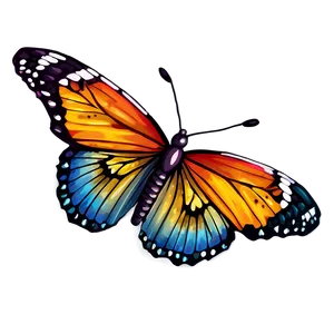 Butterfly Illustrations PNG Ivf PNG