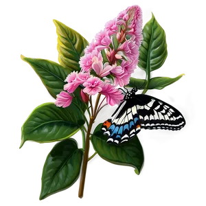 Butterfly In Bloom PNG Acu74