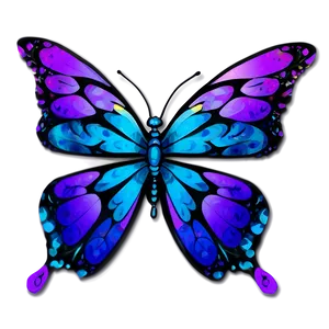 Butterfly Kaleidoscope Swirl PNG Tfq26