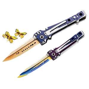Butterfly Knife Png 05042024 PNG image