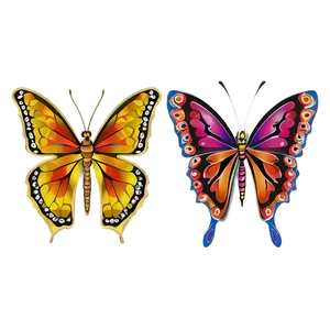 Butterfly Mandalas PNG 14 PNG