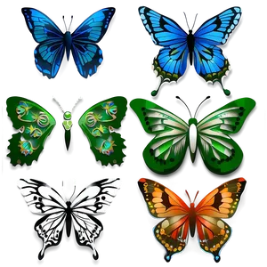 Butterfly Mandalas PNG 38 PNG