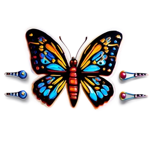 Butterfly Outlines PNG 05232024