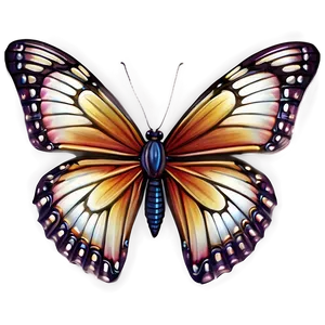 Butterfly Realism Art Png 1 PNG image