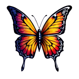 Butterfly Tattoos Png Xih58 PNG image