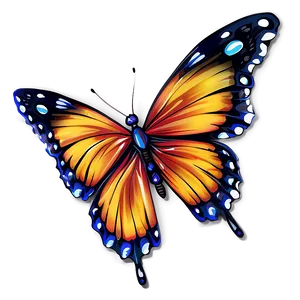 Butterfly Tranquility PNG Uci