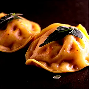 Butternut Squash And Sage Pierogi PNG Sbe PNG