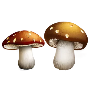 Button Mushrooms Png Kou PNG image