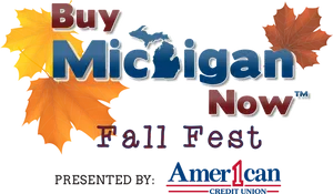 Buy Michigan Now Fall Fest Logo PNG image