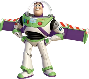 Buzz Lightyear Toy Character Pose