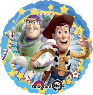 Buzzand Woody Toy Story Balloon