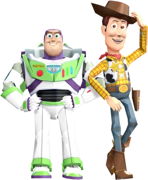 Buzzand Woody Toy Story Characters