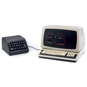 Bygone Computer Technology PNG Gel PNG