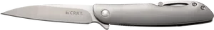 C R K T Folding Pocket Knife PNG image