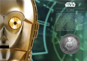 C3 P O_ Closeup_ Star Wars PNG image