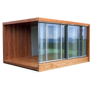 Cabin With Glass Walls PNG 05242024 PNG