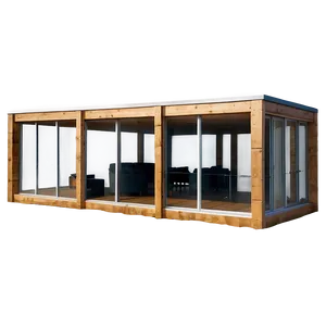 Cabin With Glass Walls PNG 49 PNG